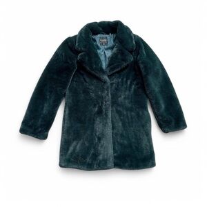 Ci Sono Women's Plush Coat - Dark Teal
